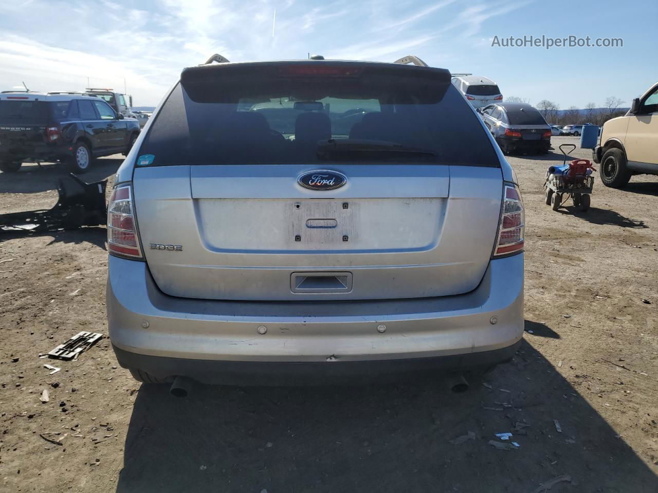 2010 Ford Edge Se Silver vin: 2FMDK3GC2ABA45224