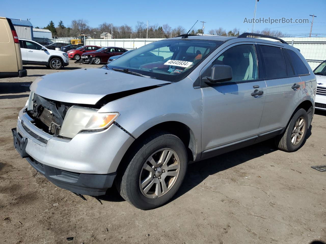 2010 Ford Edge Se Silver vin: 2FMDK3GC2ABA45224