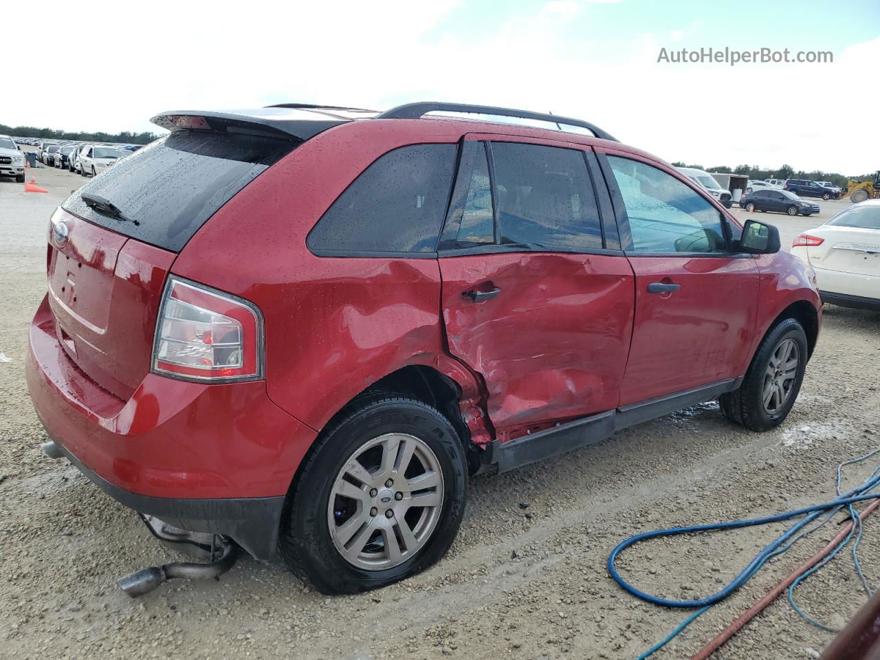 2010 Ford Edge Se Red vin: 2FMDK3GC2ABA89675