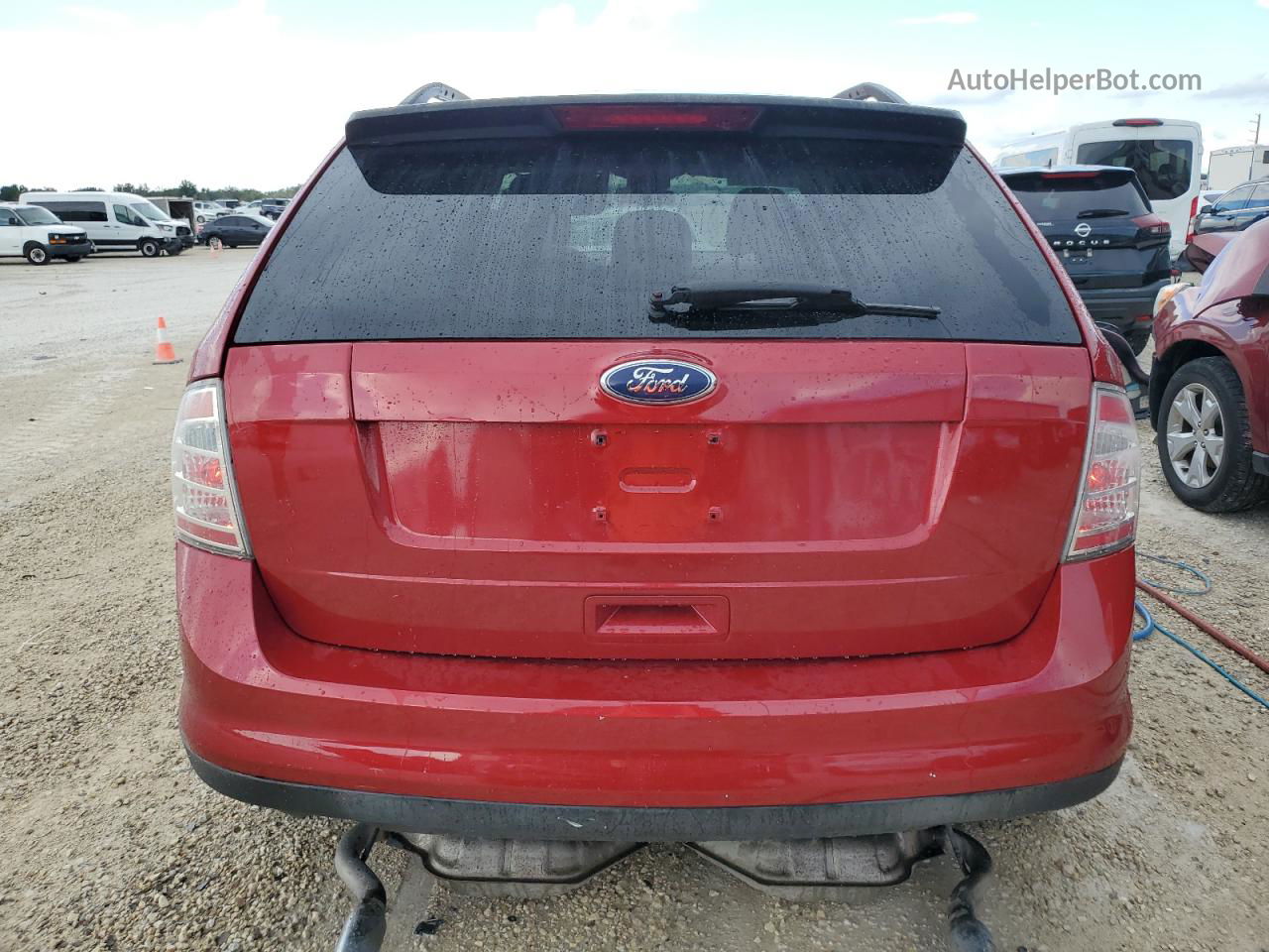 2010 Ford Edge Se Red vin: 2FMDK3GC2ABA89675