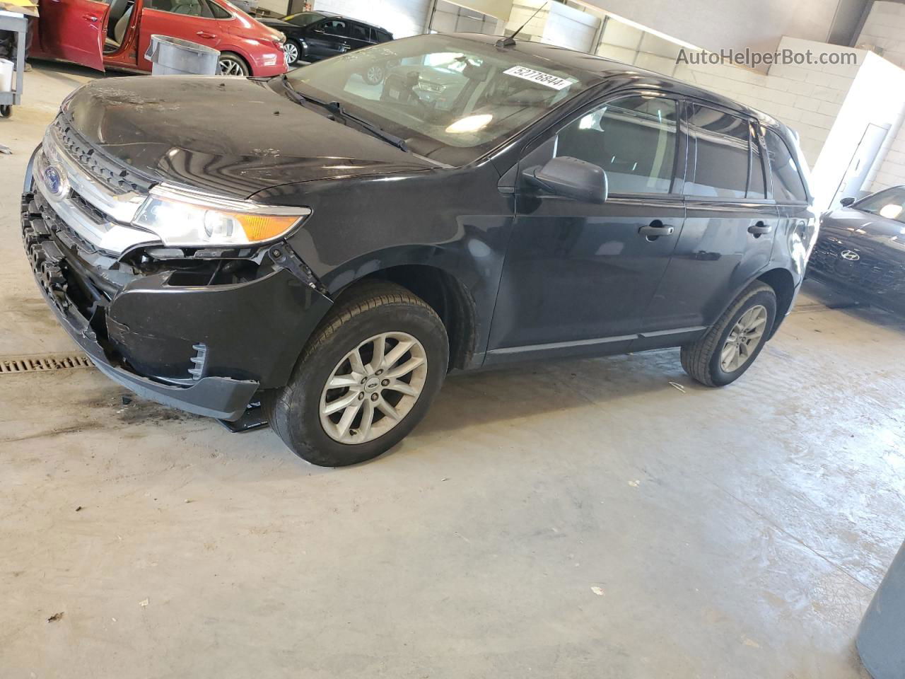 2014 Ford Edge Se Black vin: 2FMDK3GC2EBA53409