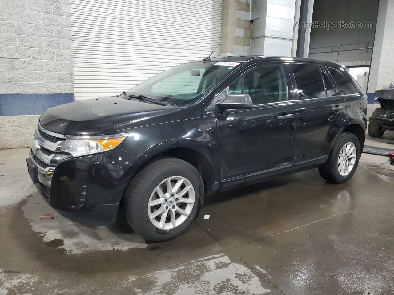 2014 Ford Edge Se Black vin: 2FMDK3GC2EBA58738