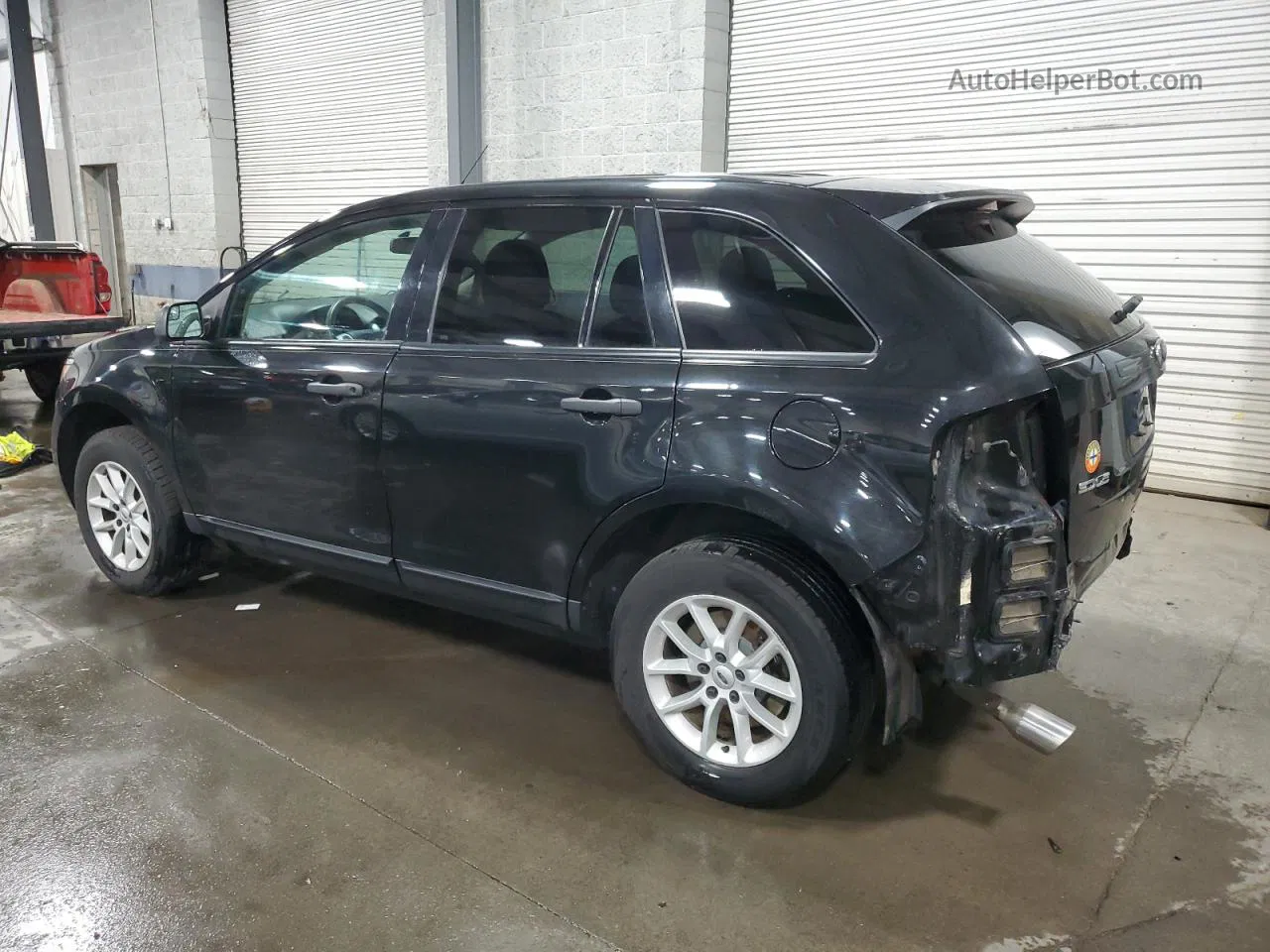 2014 Ford Edge Se Black vin: 2FMDK3GC2EBA58738