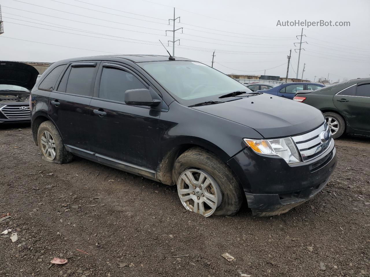 2010 Ford Edge Se Black vin: 2FMDK3GC3ABA44714