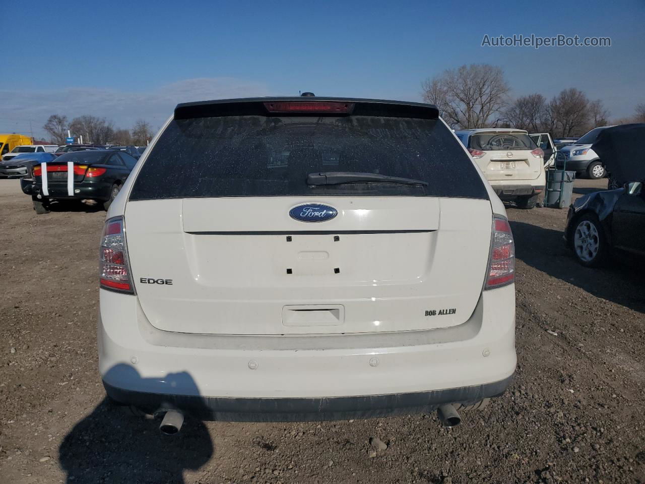 2010 Ford Edge Se White vin: 2FMDK3GC3ABA60377