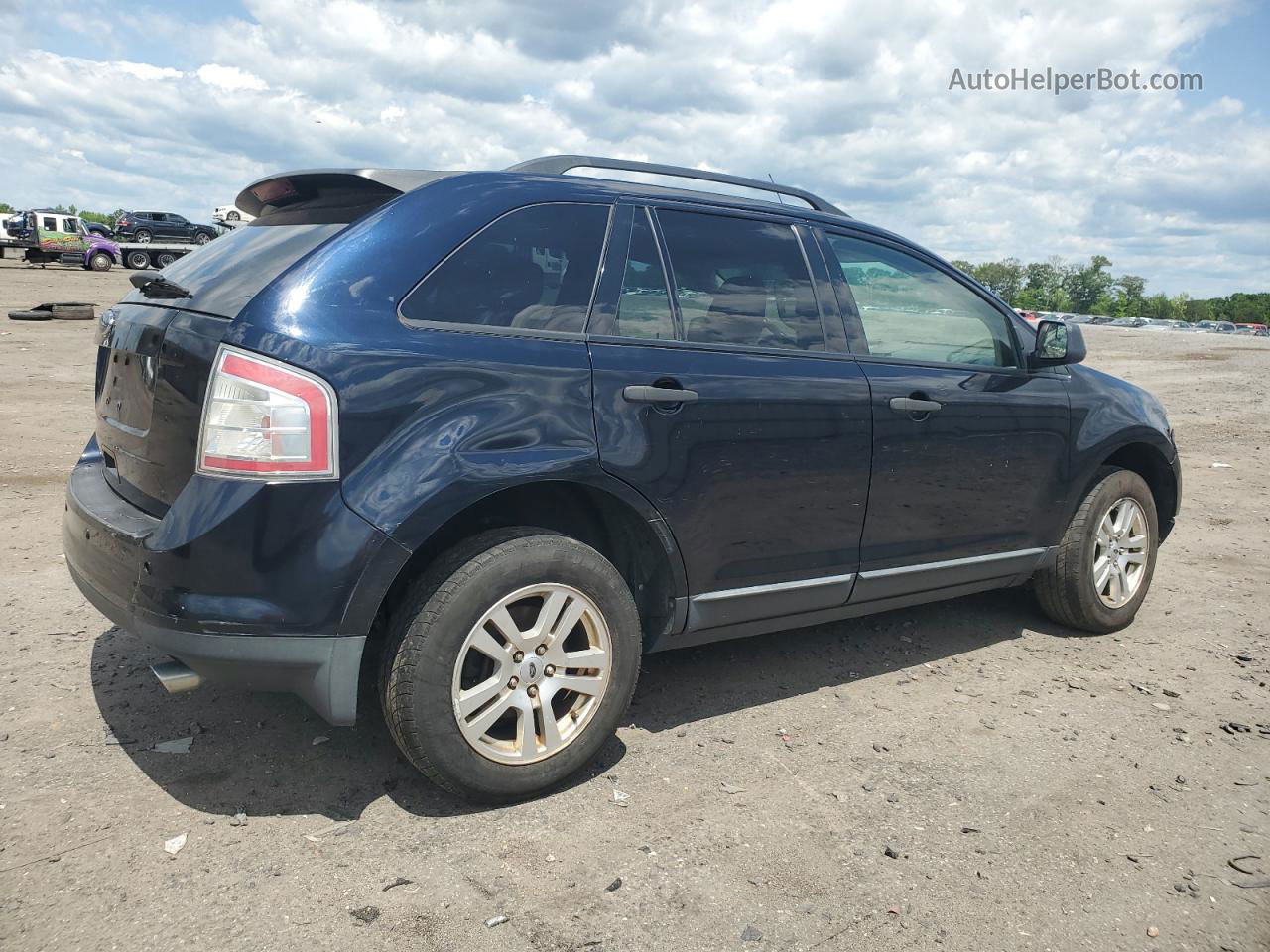 2010 Ford Edge Se Синий vin: 2FMDK3GC3ABA65899