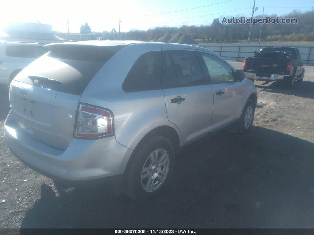 2010 Ford Edge Se Серебряный vin: 2FMDK3GC3ABB08993