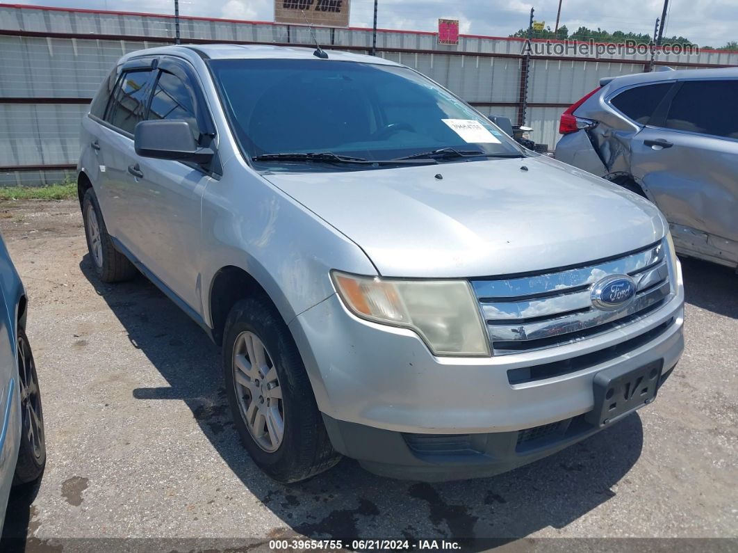 2010 Ford Edge Se Серебряный vin: 2FMDK3GC3ABB32128