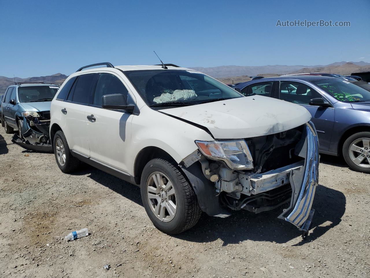 2010 Ford Edge Se Белый vin: 2FMDK3GC3ABB34123