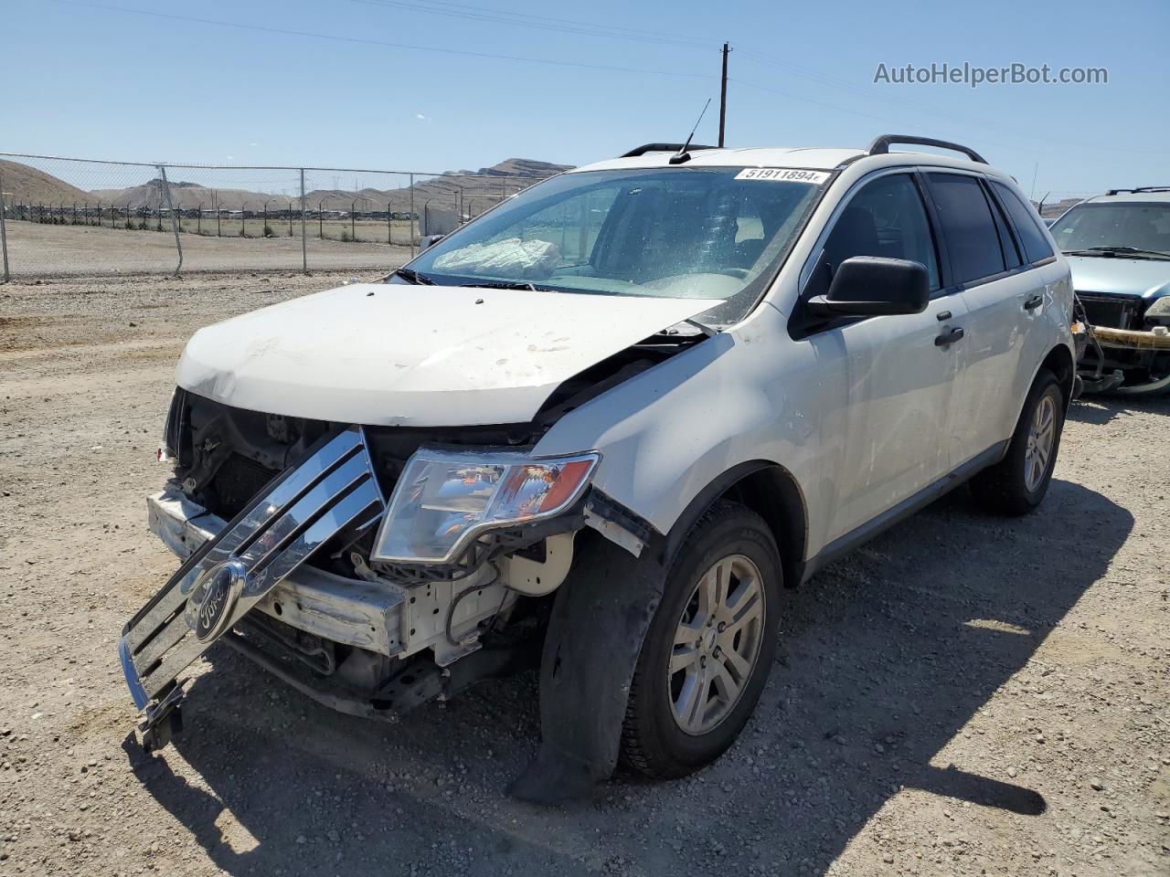 2010 Ford Edge Se Белый vin: 2FMDK3GC3ABB34123