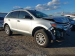 2014 Ford Edge Se Silver vin: 2FMDK3GC3EBB52000