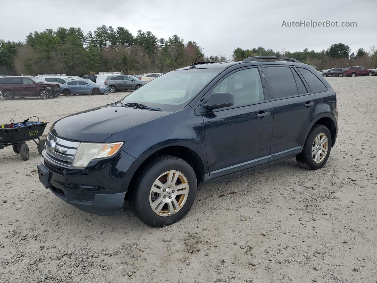 2010 Ford Edge Se Blue vin: 2FMDK3GC4ABA56175