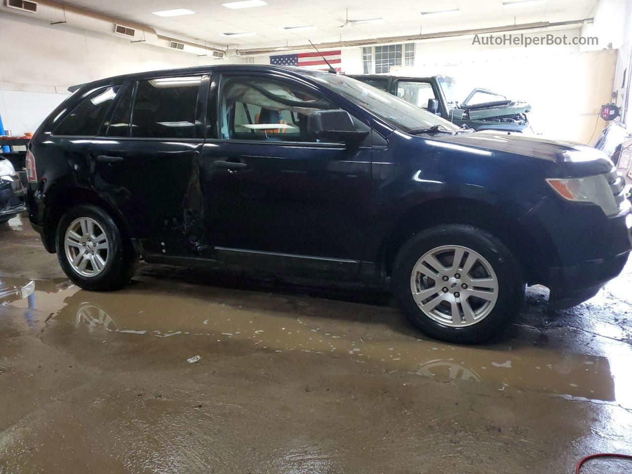 2010 Ford Edge Se Синий vin: 2FMDK3GC4ABB41372