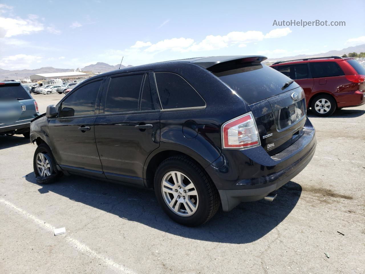 2010 Ford Edge Se Черный vin: 2FMDK3GC4ABB66336