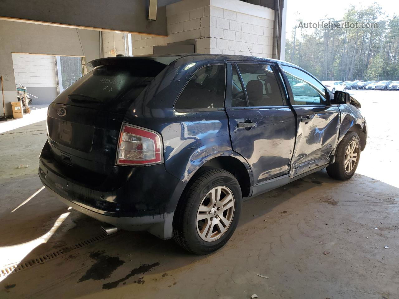 2010 Ford Edge Se Синий vin: 2FMDK3GC4ABB66384