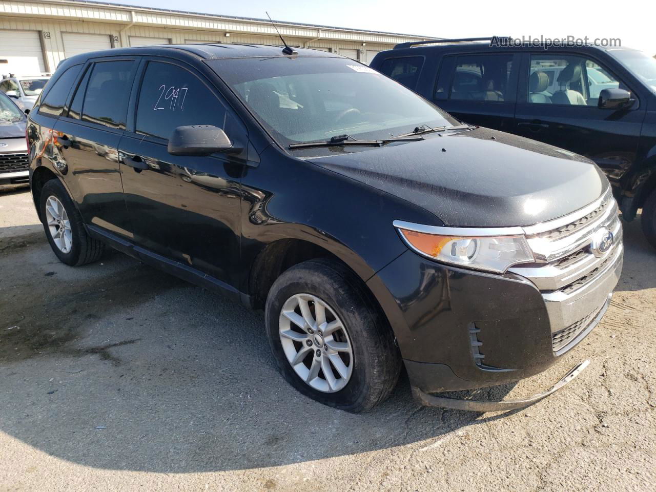 2014 Ford Edge Se Black vin: 2FMDK3GC4EBB36744