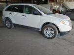 2010 Ford Edge Se White vin: 2FMDK3GC5ABB11586