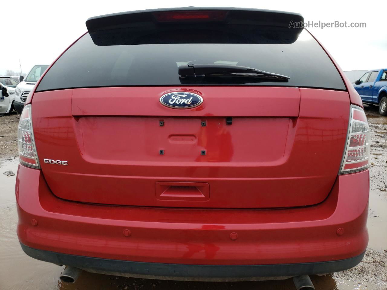 2010 Ford Edge Se Red vin: 2FMDK3GC5ABB12544