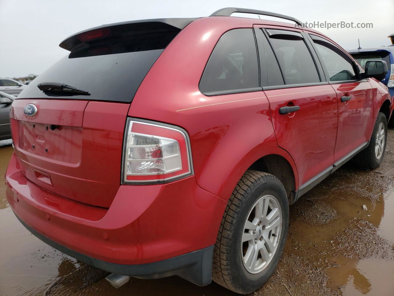 2010 Ford Edge Se Красный vin: 2FMDK3GC5ABB12544