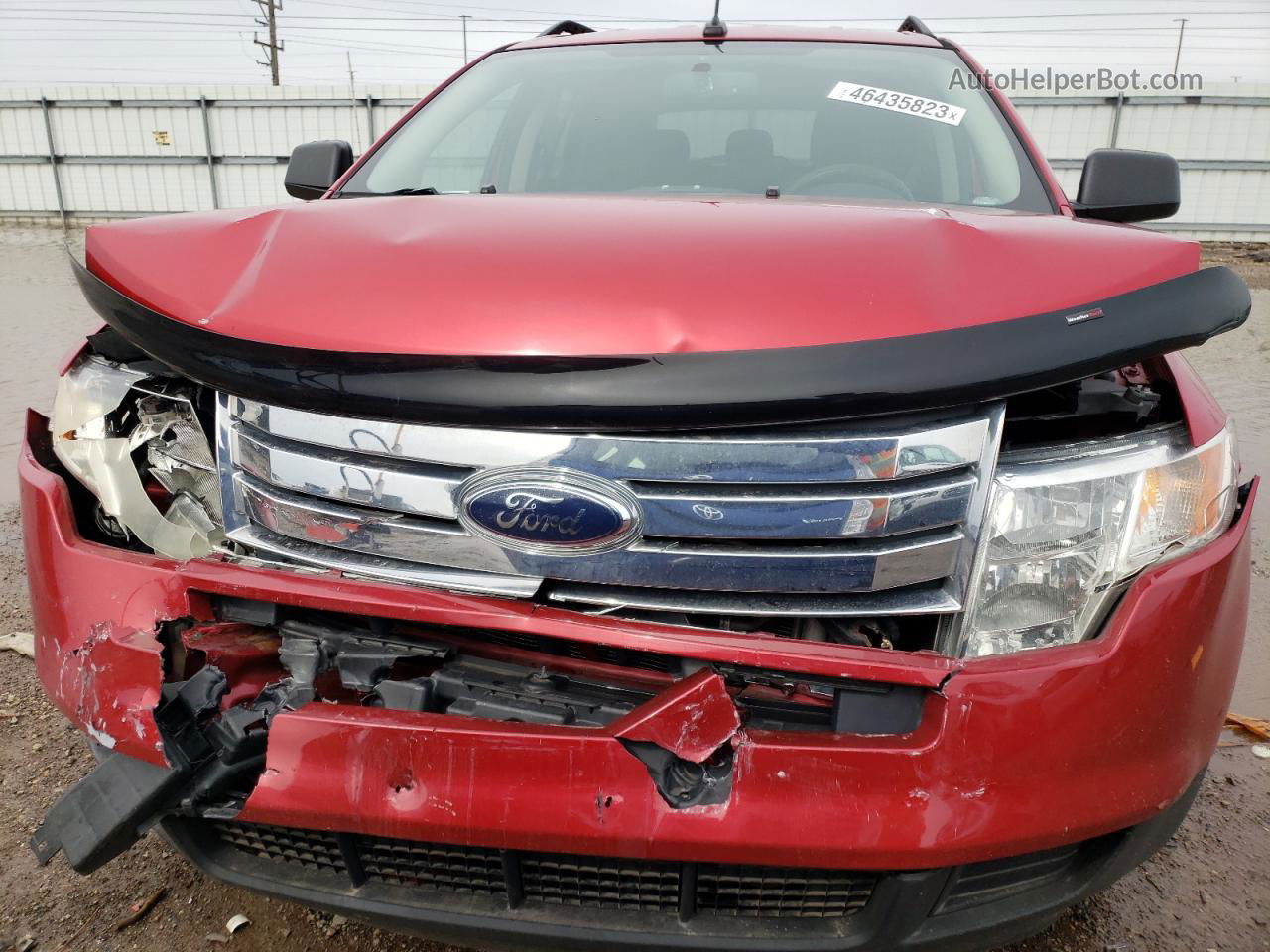 2010 Ford Edge Se Red vin: 2FMDK3GC5ABB12544