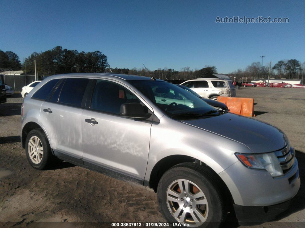 2010 Ford Edge Se Silver vin: 2FMDK3GC5ABB28534