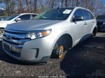 2014 Ford Edge Se Silver vin: 2FMDK3GC5EBA15253