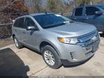 2014 Ford Edge Se Silver vin: 2FMDK3GC5EBA16984