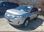 2014 Ford Edge Se Silver vin: 2FMDK3GC5EBA16984