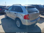 2014 Ford Edge Se Silver vin: 2FMDK3GC5EBA16984