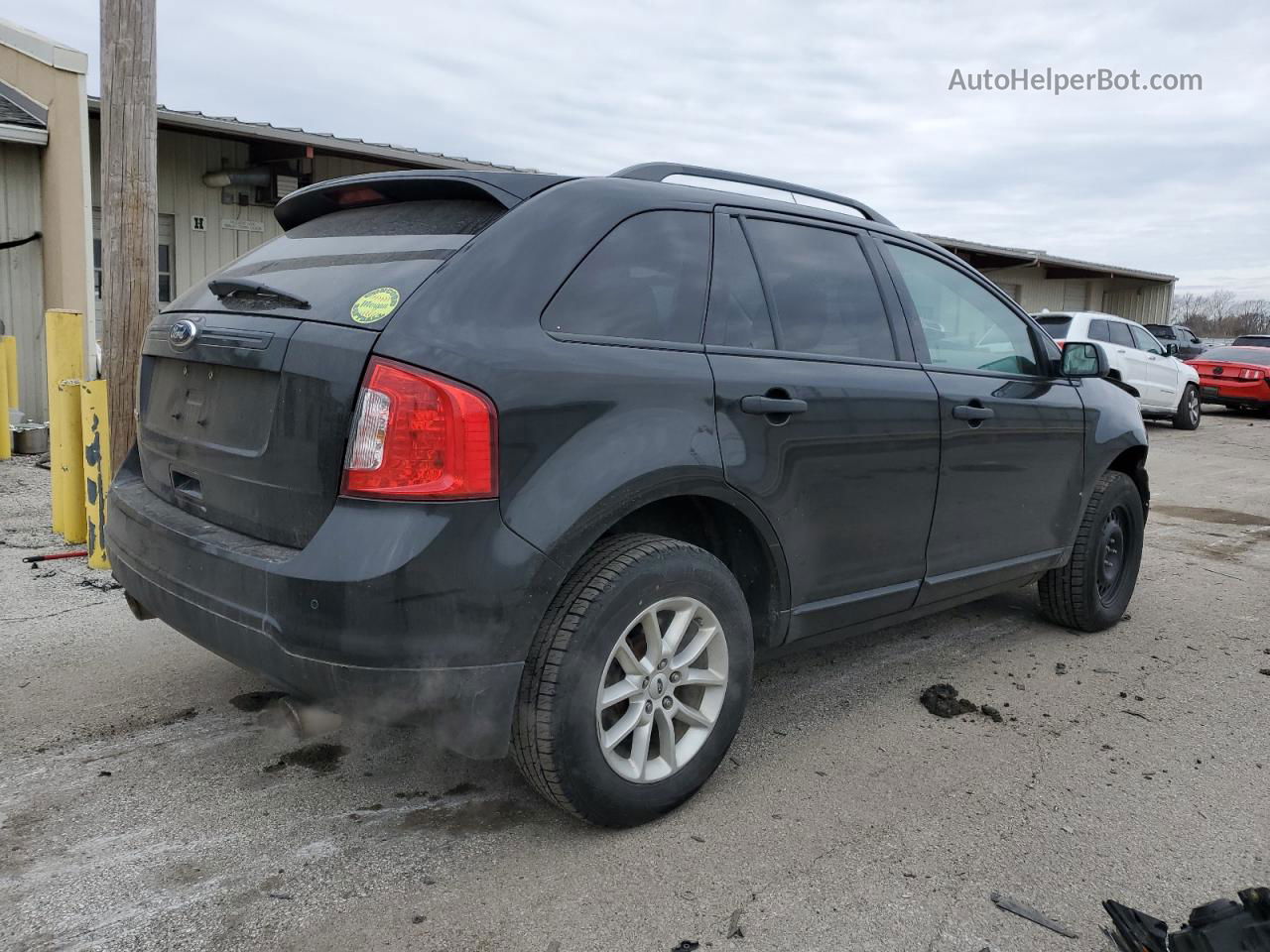 2014 Ford Edge Se Black vin: 2FMDK3GC5EBA29556