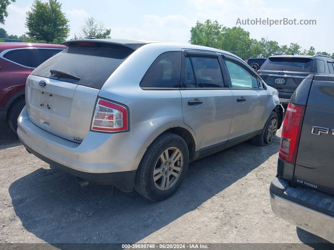 2010 Ford Edge Se Silver vin: 2FMDK3GC6ABA02974