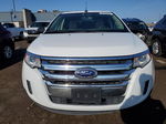 2014 Ford Edge Se White vin: 2FMDK3GC6EBB36423