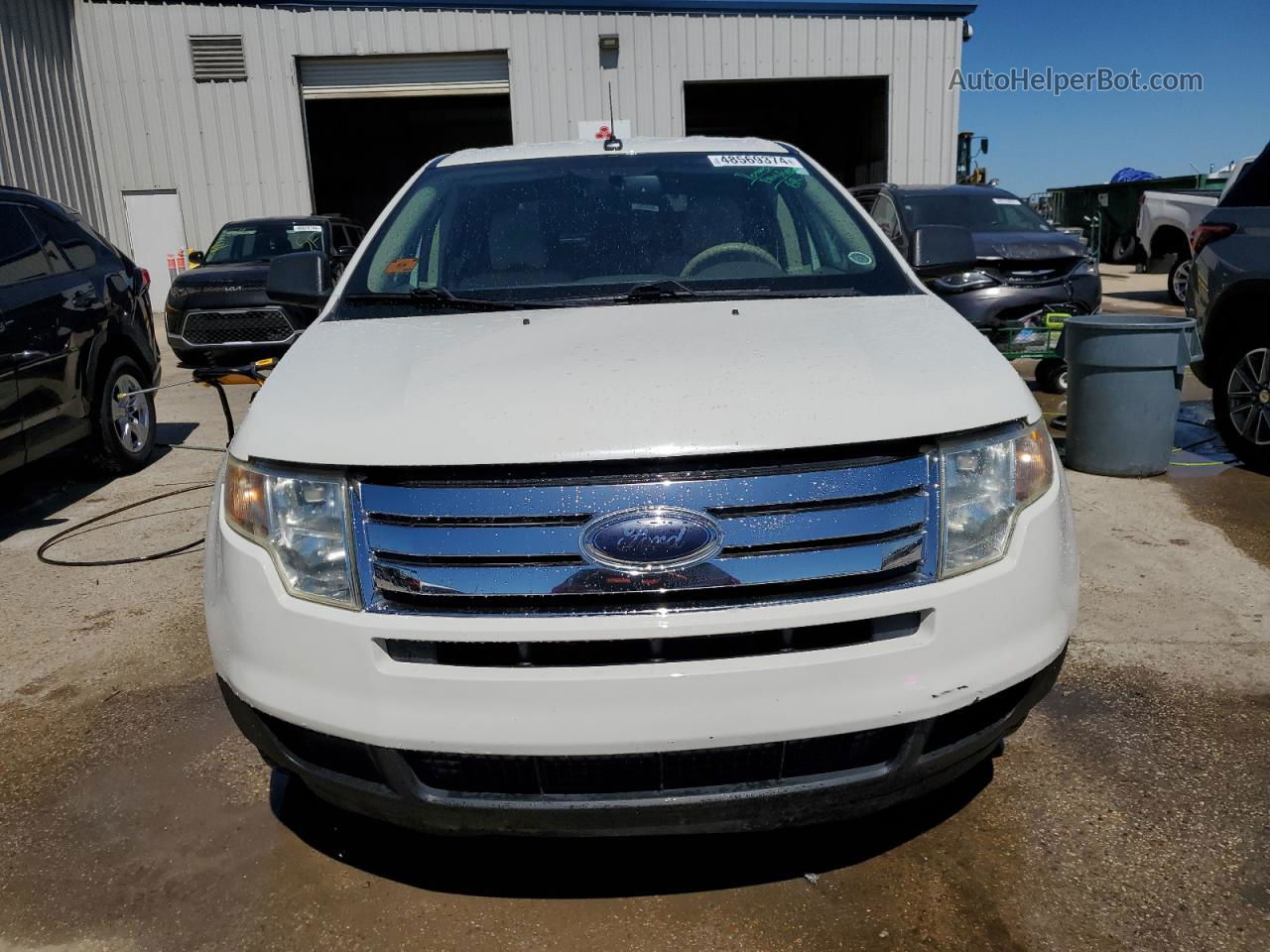 2010 Ford Edge Se White vin: 2FMDK3GC7ABB56500