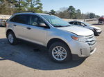 2014 Ford Edge Se Silver vin: 2FMDK3GC7EBA41000