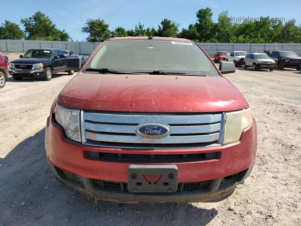 2010 Ford Edge Se Red vin: 2FMDK3GC8ABB12859