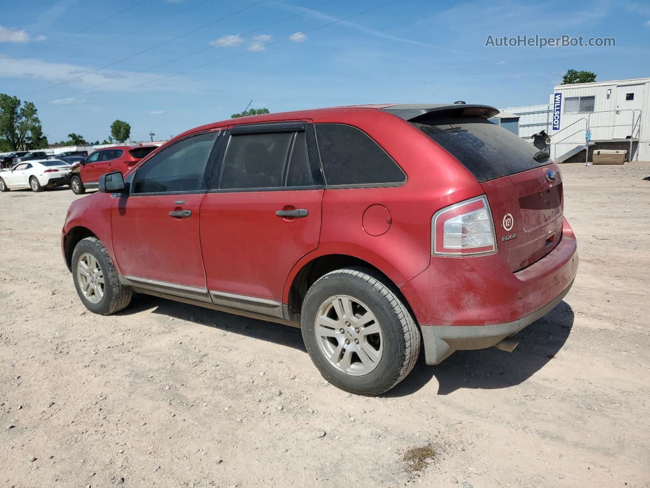 2010 Ford Edge Se Red vin: 2FMDK3GC8ABB12859