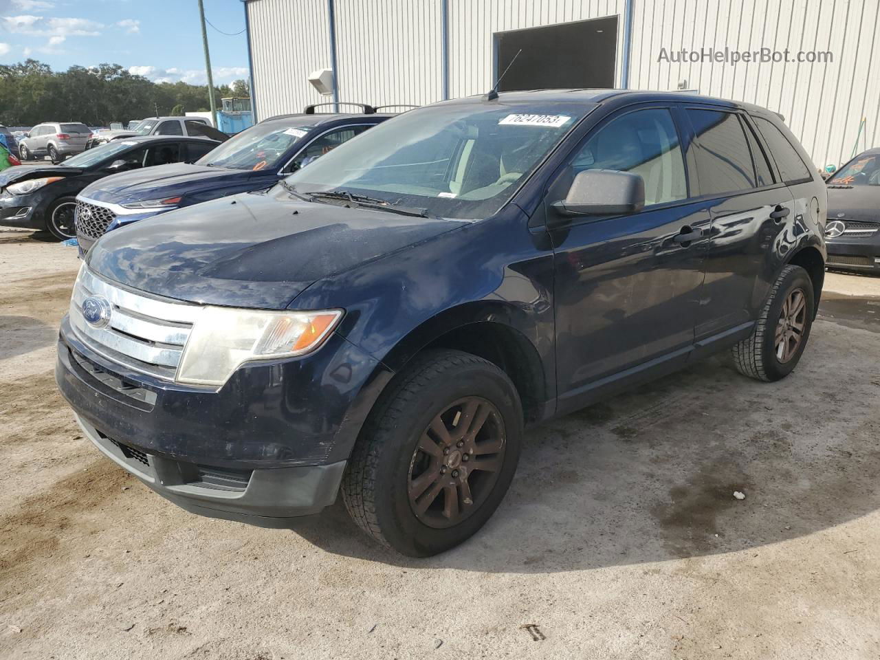 2010 Ford Edge Se Black vin: 2FMDK3GC8ABB33484