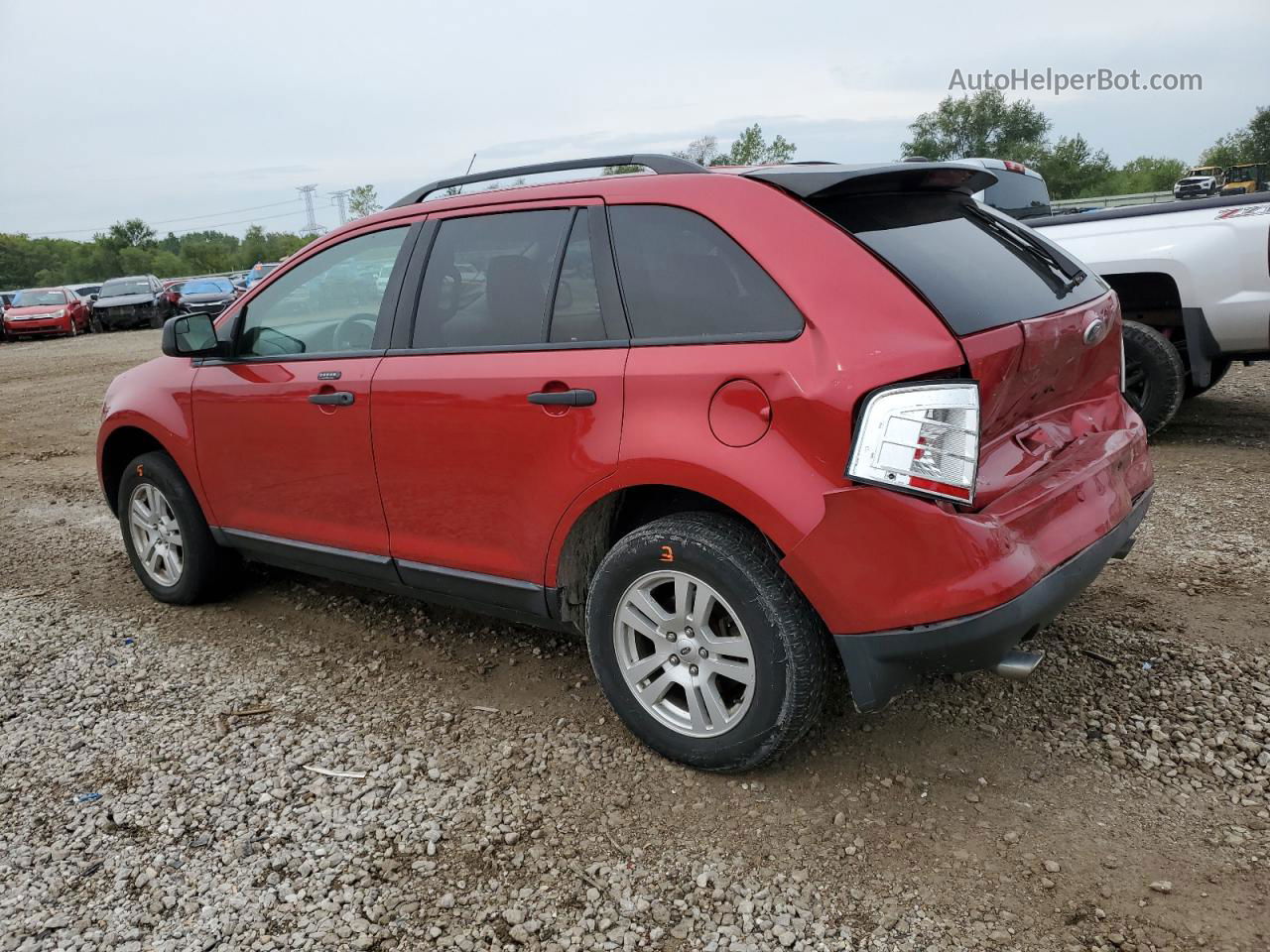 2010 Ford Edge Se Red vin: 2FMDK3GC8ABB63956