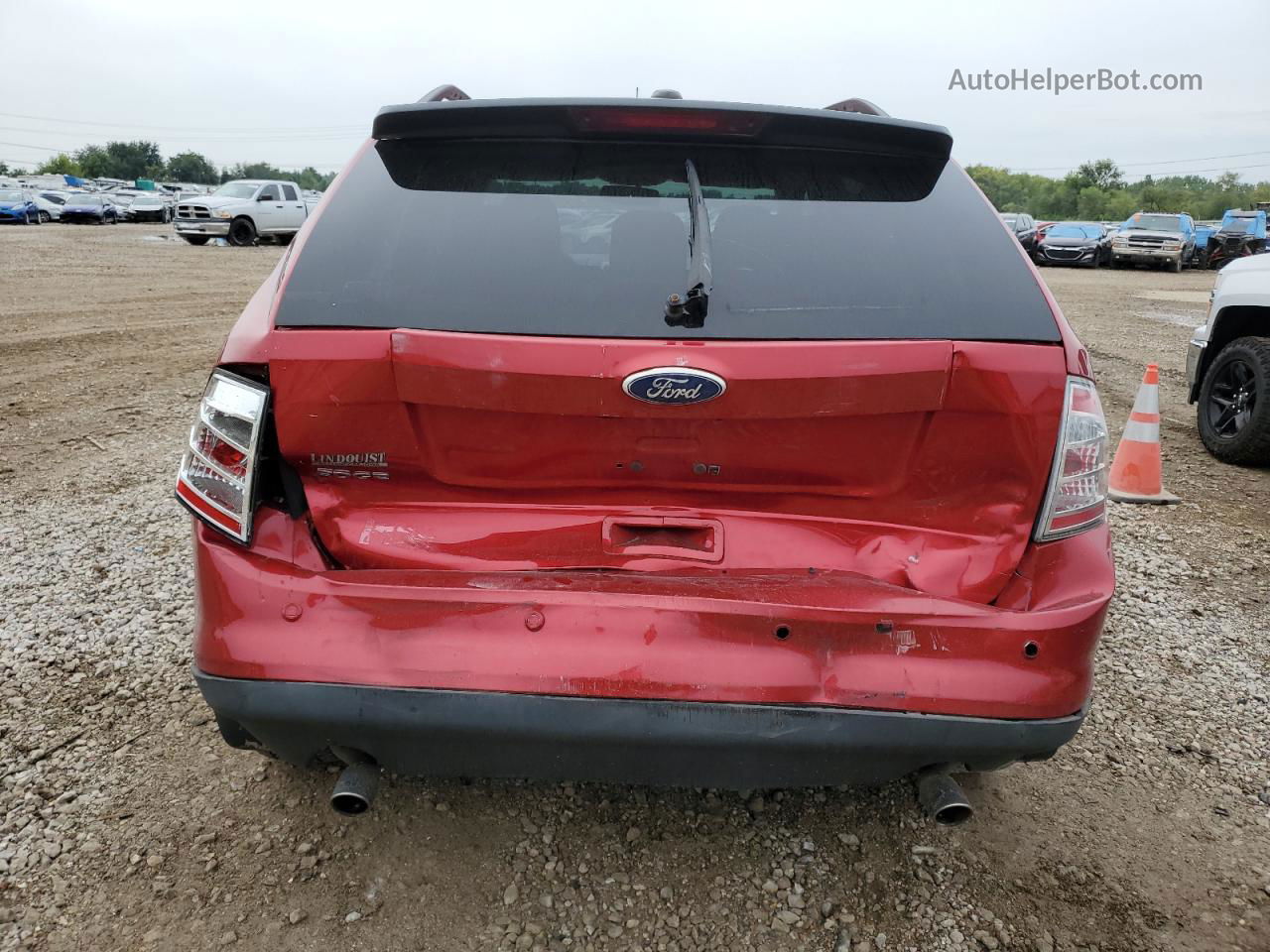 2010 Ford Edge Se Red vin: 2FMDK3GC8ABB63956