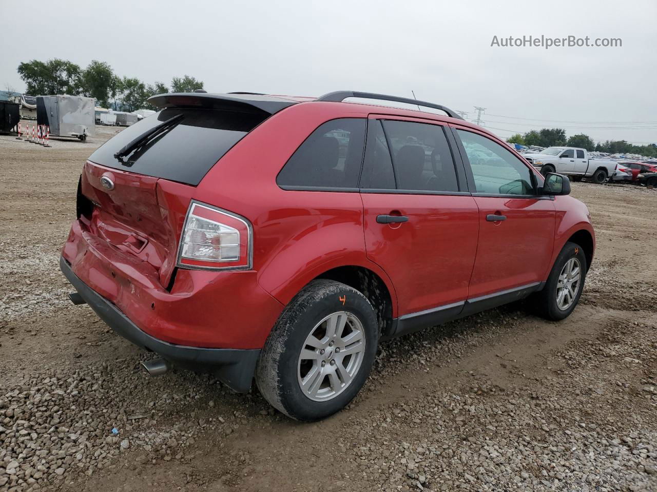 2010 Ford Edge Se Red vin: 2FMDK3GC8ABB63956