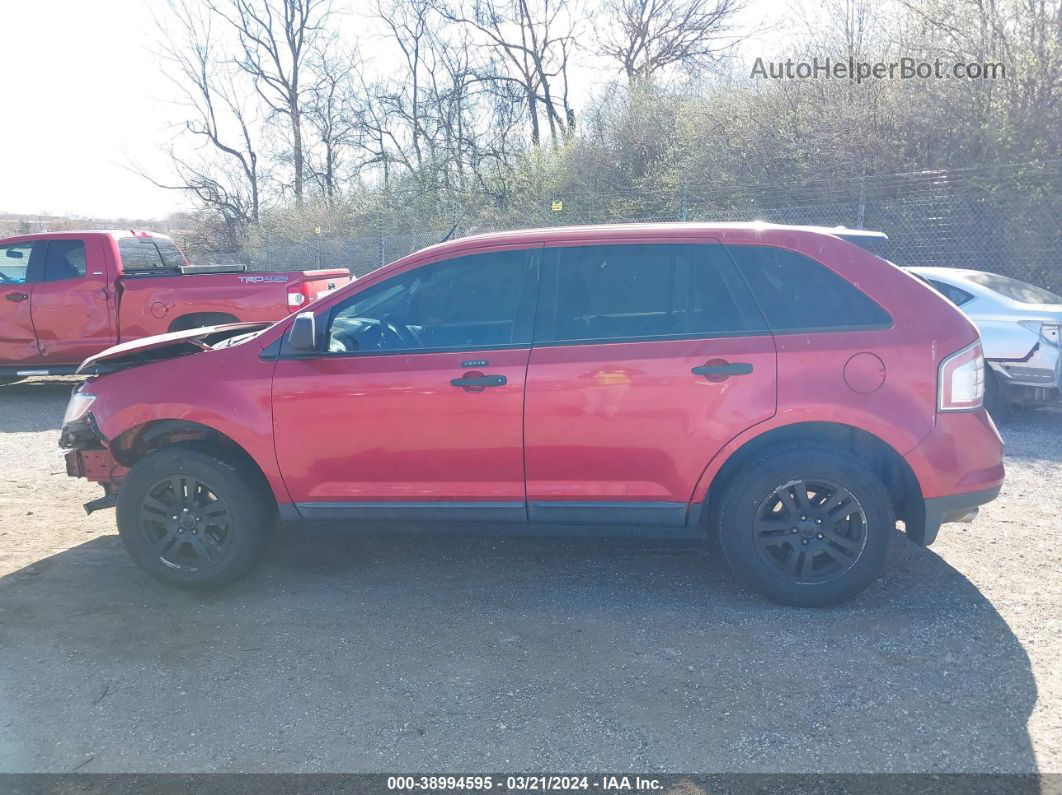 2010 Ford Edge Se Red vin: 2FMDK3GC8ABB67604