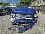 2014 Ford Edge Se Синий vin: 2FMDK3GC8EBB19512