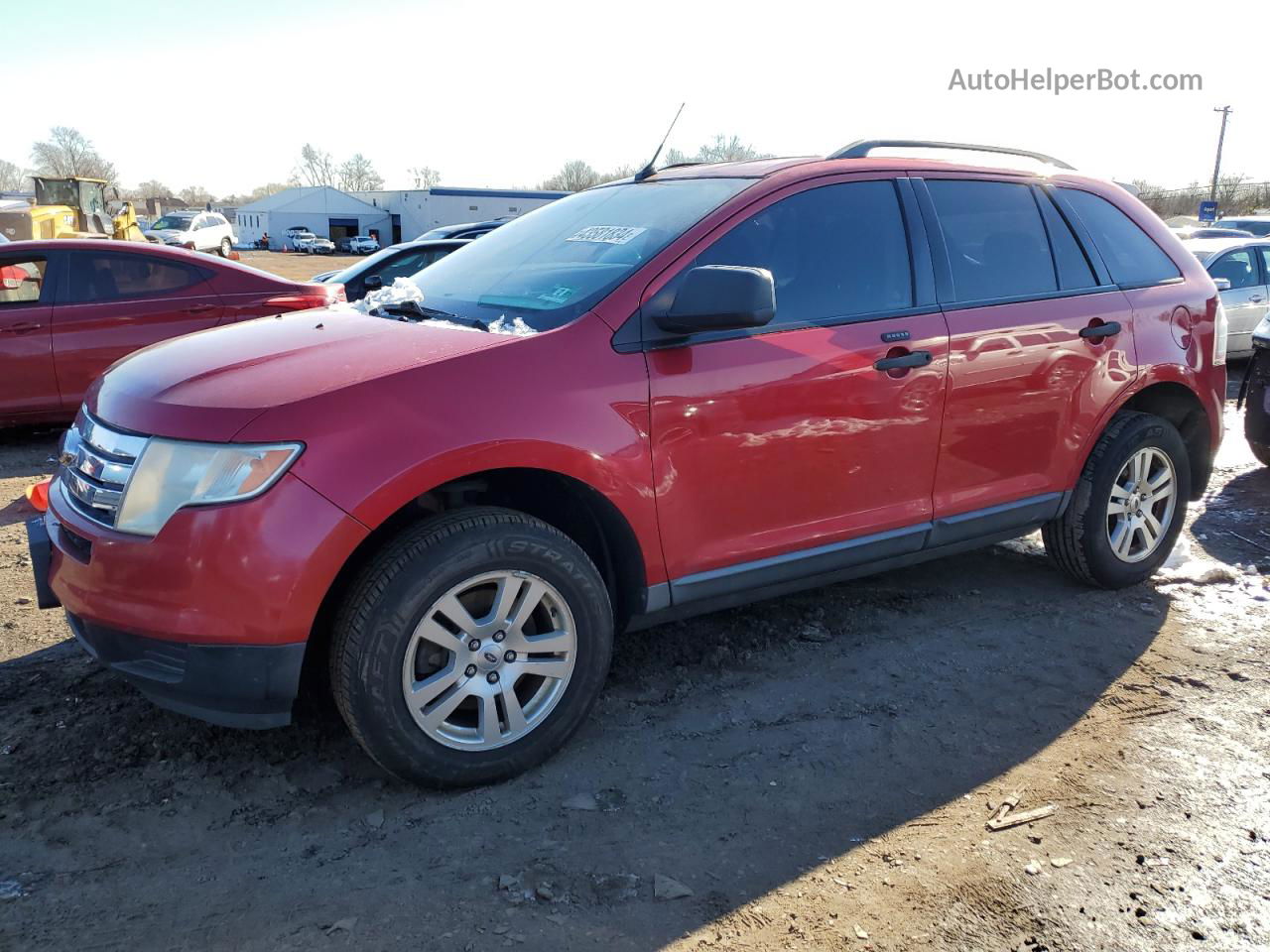 2010 Ford Edge Se Red vin: 2FMDK3GC9ABA13323