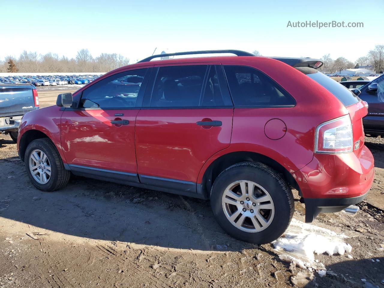 2010 Ford Edge Se Red vin: 2FMDK3GC9ABA13323