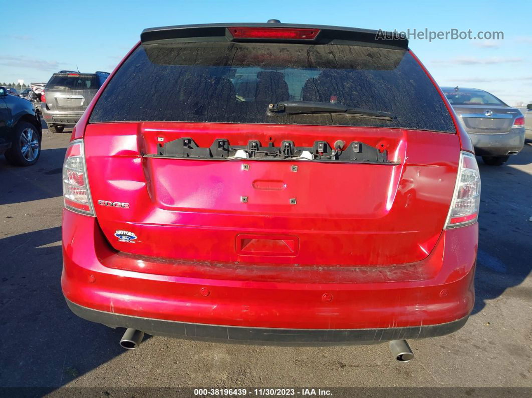 2010 Ford Edge Se Red vin: 2FMDK3GC9ABA83825