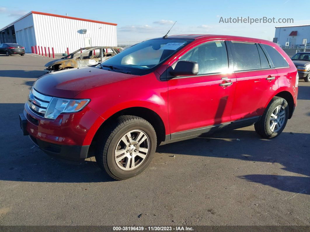 2010 Ford Edge Se Red vin: 2FMDK3GC9ABA83825