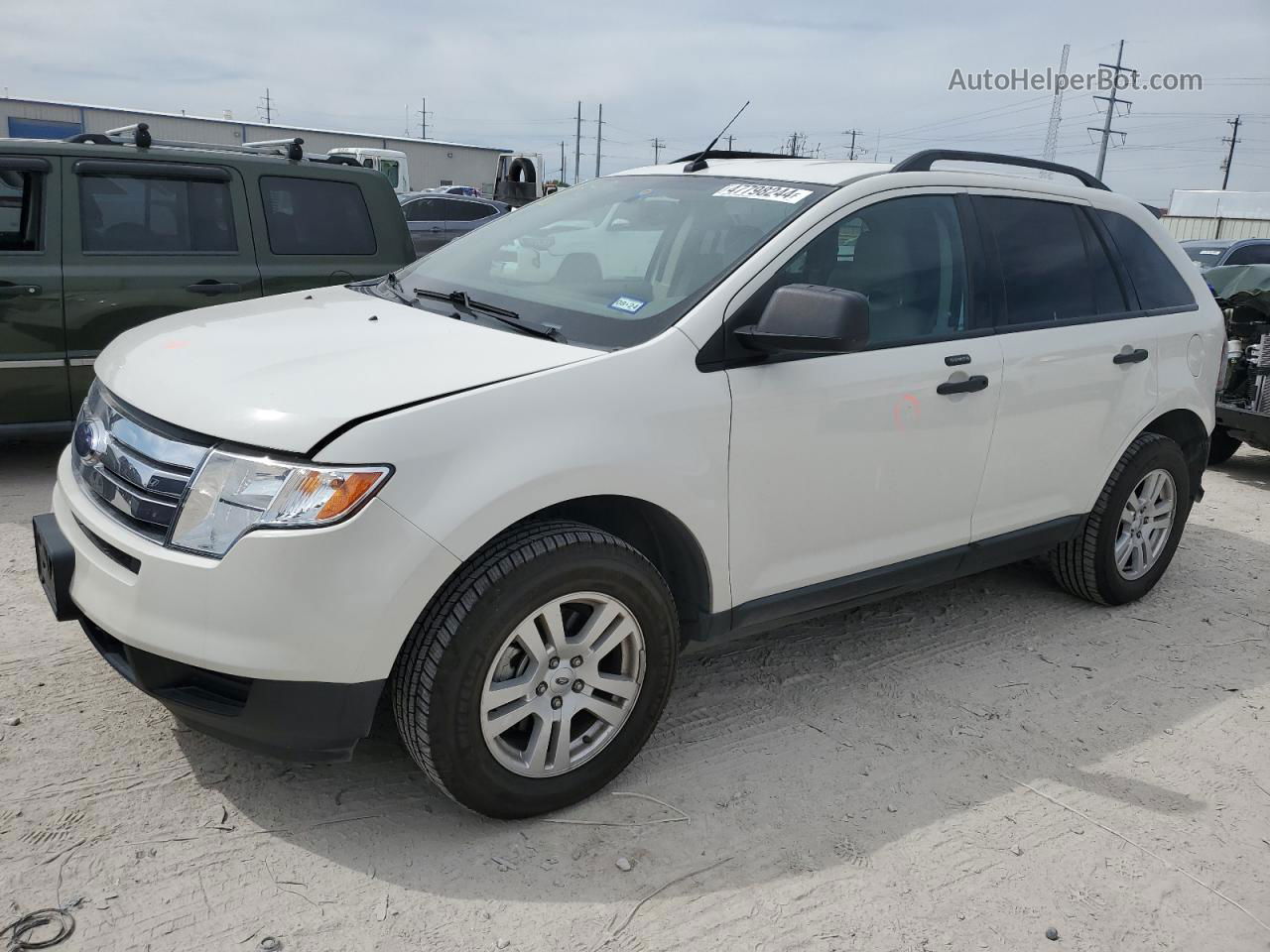 2010 Ford Edge Se Белый vin: 2FMDK3GC9ABB40282