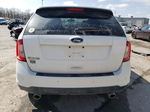 2014 Ford Edge Se White vin: 2FMDK3GC9EBB18045