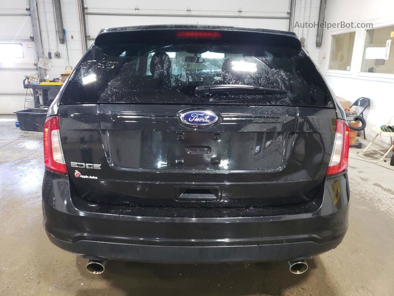 2014 Ford Edge Se Black vin: 2FMDK3GC9EBB19602