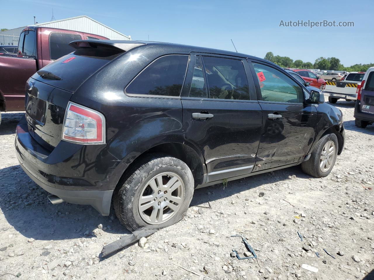 2010 Ford Edge Se Black vin: 2FMDK3GCXABA09586